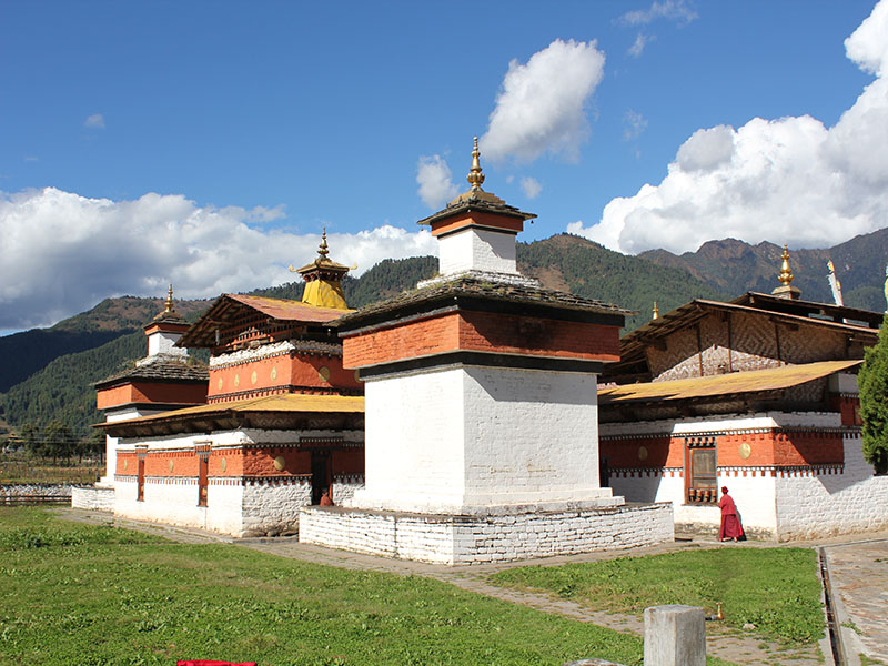 around jakar, jambay lhakhang
